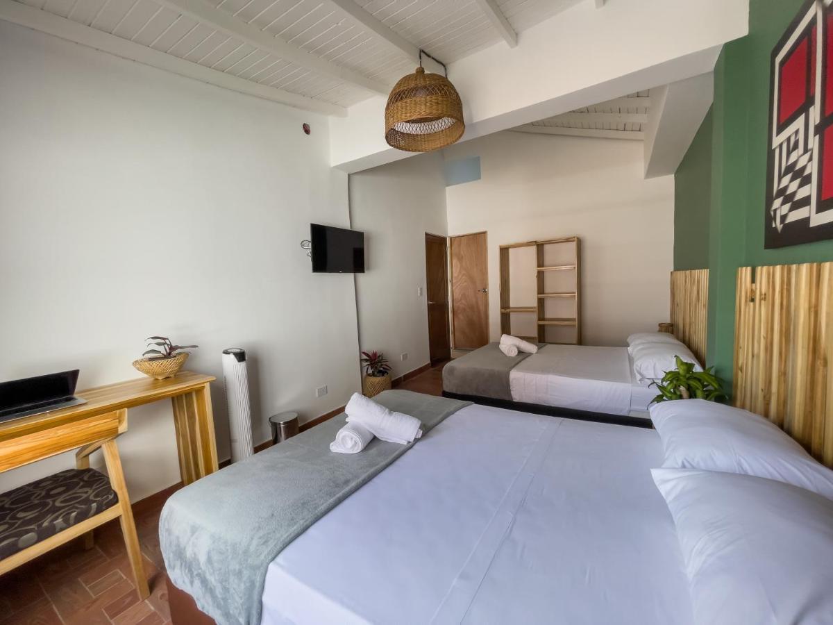 Hotel Casa Las Palmas Medellín Zewnętrze zdjęcie